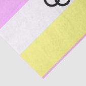 Twink Pride-vlag Tissuepapier (Detail)