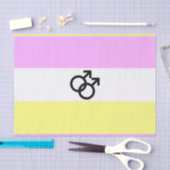 Twink Pride-vlag Tissuepapier (Craft)
