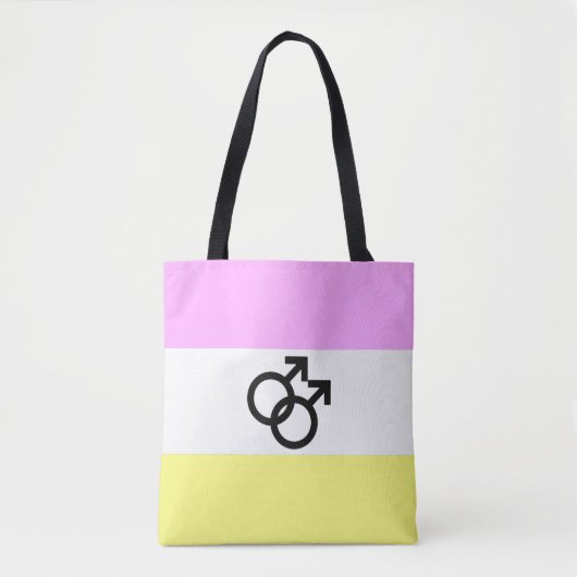 Twink Pride-vlag Tote Bag (Voorkant)