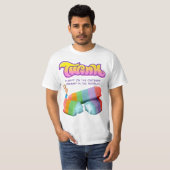 Twink Rainbow Cake Gay Pride LGBTQ+ T-Shirt (Voorkant volledig)