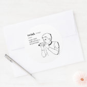 TWINK RONDE STICKER (Envelop)