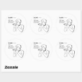 TWINK RONDE STICKER (Vel)