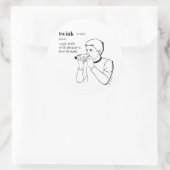 TWINK RONDE STICKER (Tas)