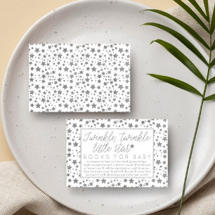 Twink Twinkle Little Star Baby ShowBook Request Visitekaartje