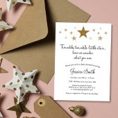 Twinke Twinkle Little Star Baby shower Invitation Kaart