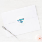 Twinkelende Tenen Ronde Sticker (Envelop)