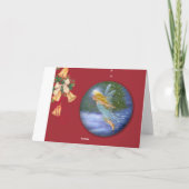 Twinkelig Magical Winter Fairy Feestdagen Kaart (Achterkant)