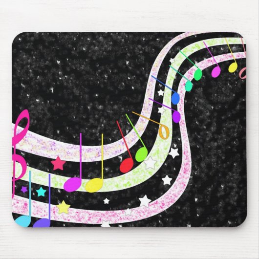 twinkeling kleine Ster Muismat (Voorkant)