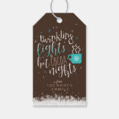 Twinkellampjes Hot Cocaca Nights ID593 Cadeaulabel (Voorkant)
