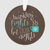 Twinkellampjes Hot Cocaca Nights ID593 Ornament (voorkant)