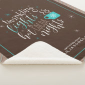 Twinkellampjes Hot Cocaca Nights ID593 Sherpa Deken (3/4)