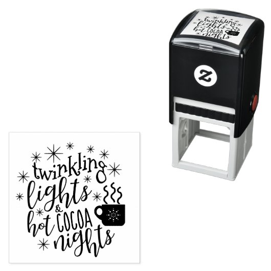 Twinkellampjes Hot Cocaca Nights ID593 Zelfinktende Stempel (In situ)