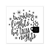 Twinkellampjes Hot Cocaca Nights ID593 Zelfinktende Stempel (Design)