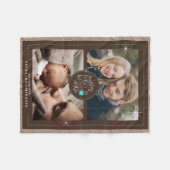 Twinkellampjes Hot Cocoa Nights Twee Foto ID593 Fleece Deken (Voorkant (Horizontaal))