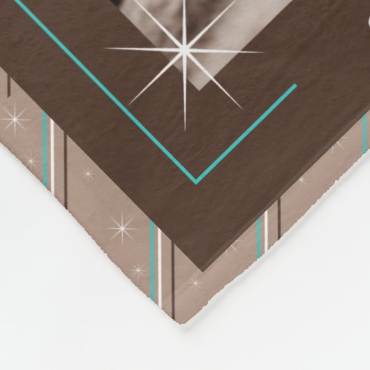 Twinkellampjes Hot Cocoa Nights Twee Foto ID593 Fleece Deken (Hoek)