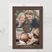 Twinkellampjes Hot Cocoa Nights Twee Foto ID593 Kaart (Voorkant)