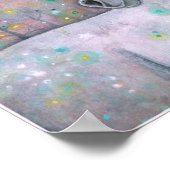 Twinkellampjes Magical Unicorn Molly Harrison Poster (Hoek)