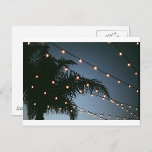 Twinkellichten Briefkaart (Voorkant / Achterkant)