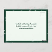 Twinkelstars Photo Collage Merry Kerstmis Briefkaart (Achterkant)