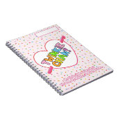 Twinkie Chan Little Pink-laptop Notitieboek (Rechterzijde)