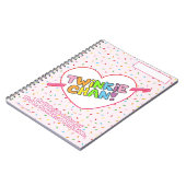 Twinkie Chan Little Pink-laptop Notitieboek (Linkerzijde)