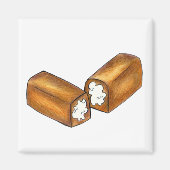 Twinkie Cream-Fled Snack Cake Junk Food Magnet (Voorkant)