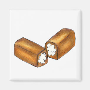 Twinkie Cream-Fled Snack Cake Junk Food Magnet