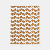 Twinkie Cream-Fled Snack Cake Junk Food Print Fleece Deken (Voorkant)