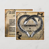 Twinkie's bruiloft kaart (Voorkant / Achterkant)