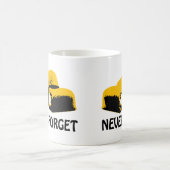 Twinkies Vergeet nooit het hoge contrastontwerp Koffiemok (Center)