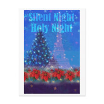 Twinking Eiffel Tower Nocturne Kerstmis