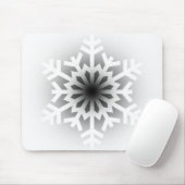 Twinking White Snowflake Muismat (Met muis)