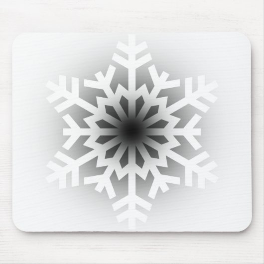 Twinking White Snowflake Muismat (Voorkant)