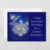 Twinkle Angel Art Briefkaart (Voorkant / Achterkant)