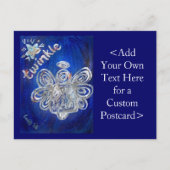 Twinkle Angel Art Briefkaart (Voorkant)