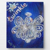 Twinkle Angel Art Schilderij Gift Plaque Fotoplaat (Voorkant)