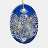 Twinkle Angel Holiday Ornament Pendant (Achterkant)