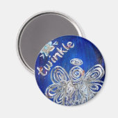 Twinkle Angel Magnet (Voorkant / Achterkant)