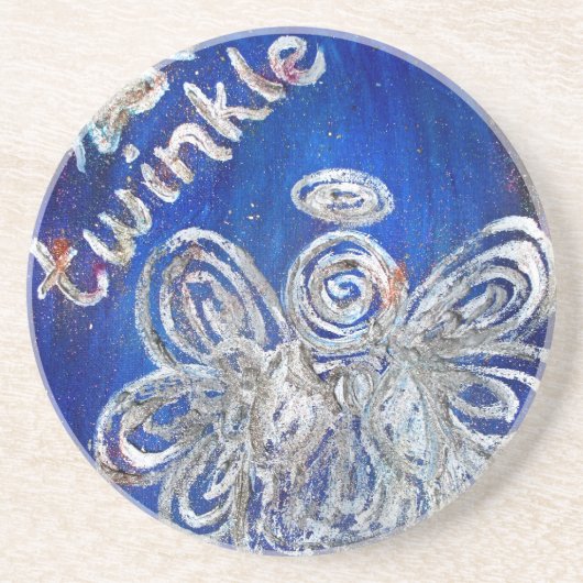 Twinkle Angel Onderzetter (Voorkant)