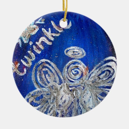 Twinkle Angel Ornament Pendant (Voorkant)
