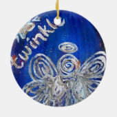Twinkle Angel Ornament Pendant (Achterkant)