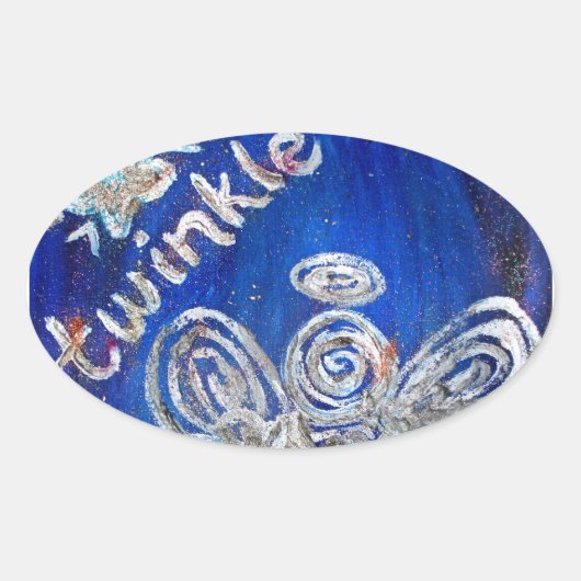 Twinkle Angel Sticker (Voorkant)