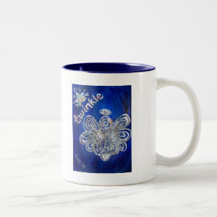 Twinkle Angel Tweekleurige Koffiemok