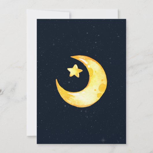 Twinkle-Baby shower van Mail Baby Boy Kaart (Achterkant)