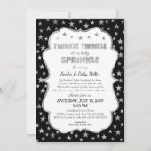 Twinkle Baby Sprinkle uitnodigingen, neutraal gesl Kaart (Voorkant)