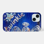 Twinkle Beschermengel Kunst Aangepaste iPhone Hoes 15 Case (Achterkant horizontaal)