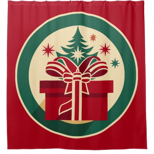 Twinkle Box douchegordijn (Voorkant)