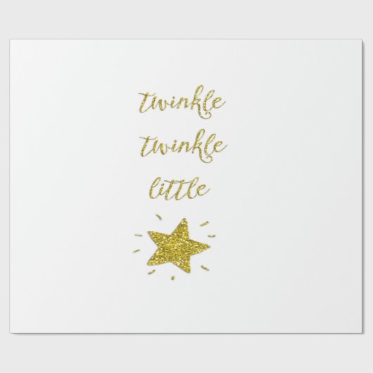 Twinkle Cadeaupapier (Vlak)