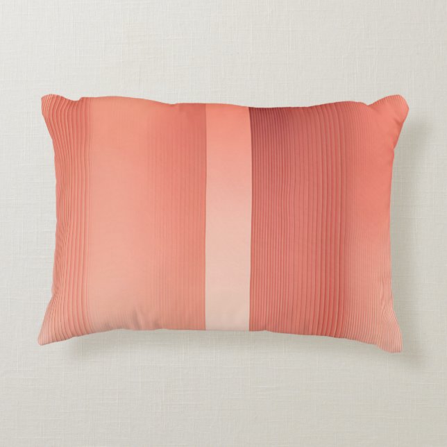 Twinkle Coral AI art Accent Kussen (Achterkant)