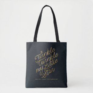 Twinkle draait mijn kleine ster om tote bag